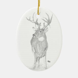 Ornement de cerf de Virginie