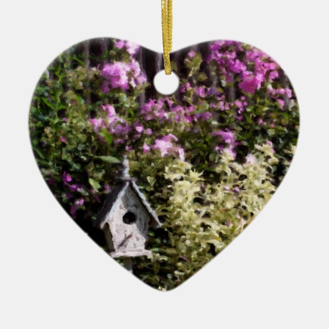Ornement de Chambre d'oiseau de jardin d'agrément (Devant)