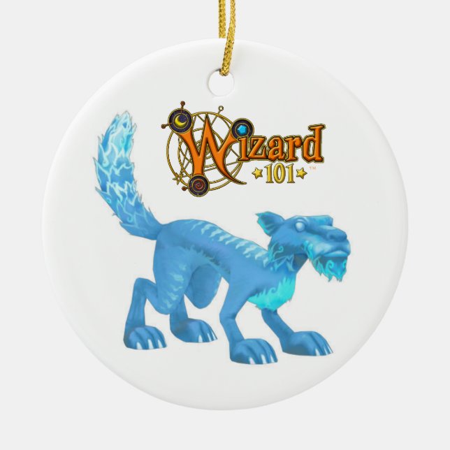 Ornement de chat de glace (Devant)