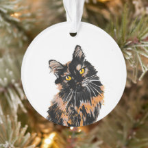 Ornement de chats Tortoiseshell