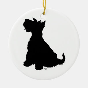 Ornement de chien Scottie