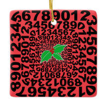 Ornement de conception numérophile