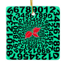 Ornement de conception numérophile