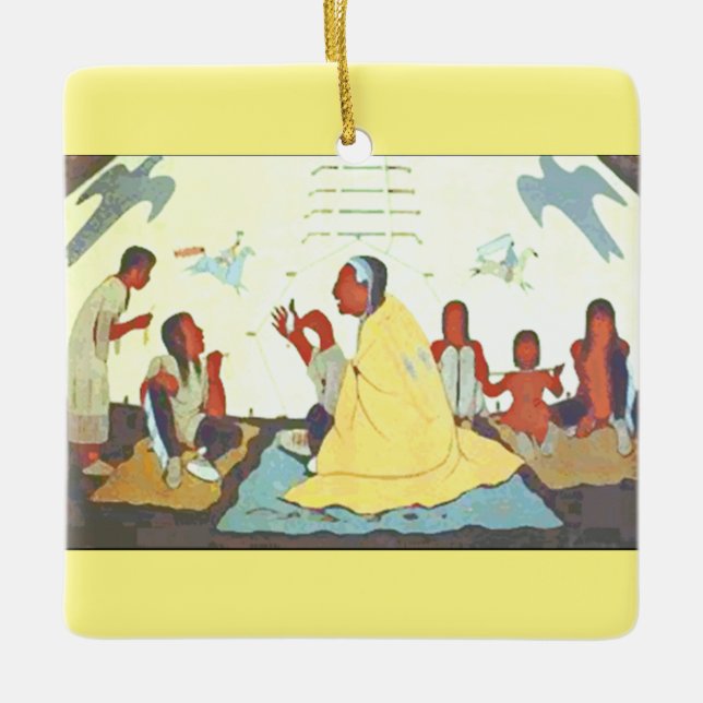 Ornement de conteur de Lakota (Devant)