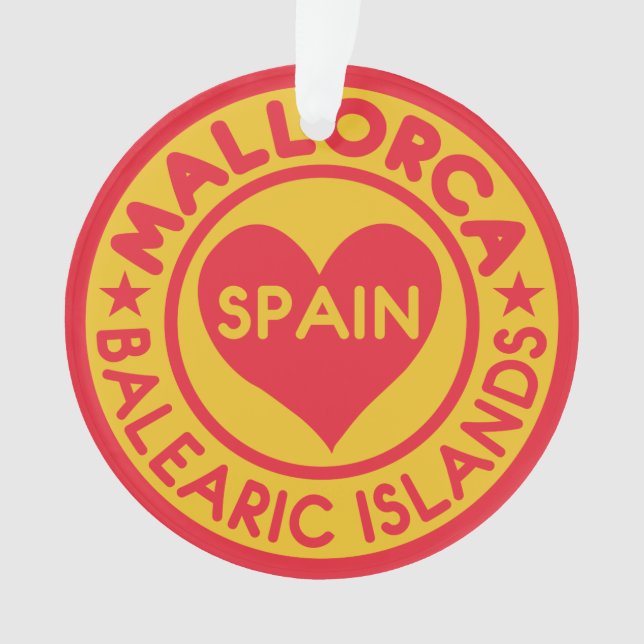 Ornement de coutume de Majorque Espagne (devant)