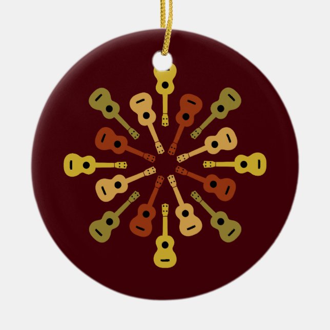 Ornement de coutume d'ukulélé (Devant)