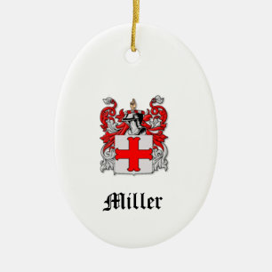 Ornement de crête de famille de Miller