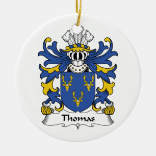 Ornement de crête de famille de Thomas