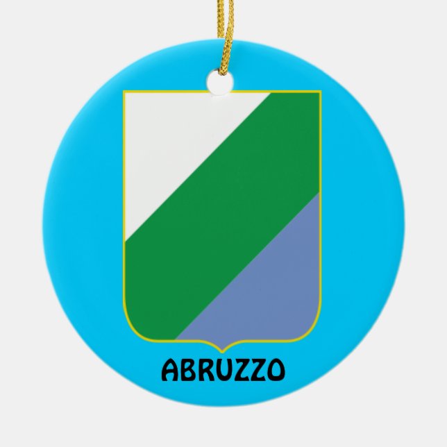 Ornement de Cristmas de région de l'Abruzzo (Devant)