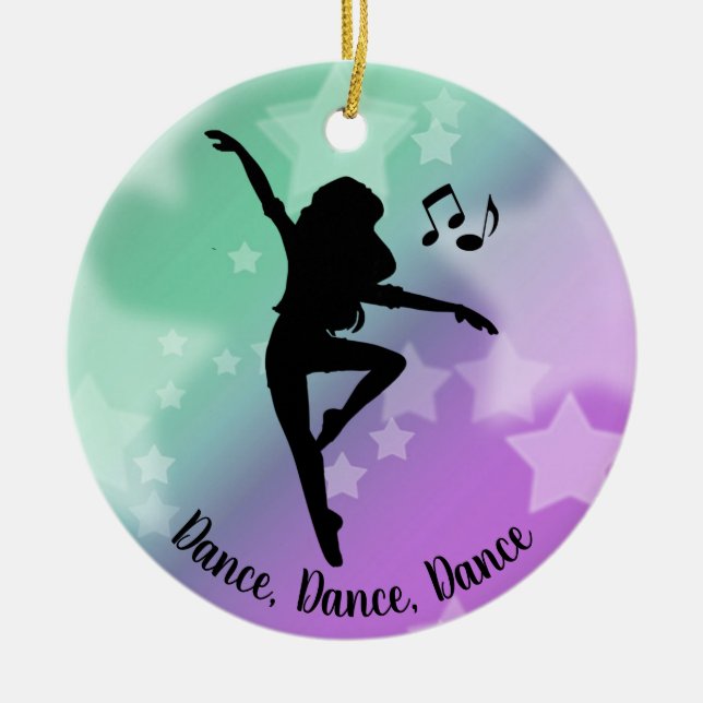 Ornement de danse dansant (Devant)