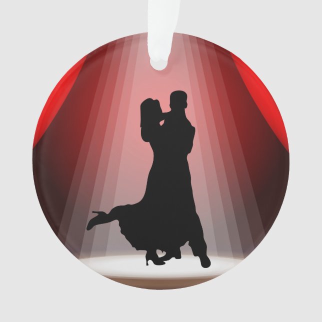 Ornement de danse - danse de salon de concurrence (devant)