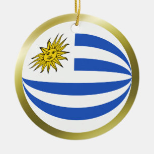 Ornement de drapeau de l'Uruguay