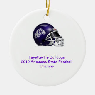 Ornement de Fayetteville de champion d'état