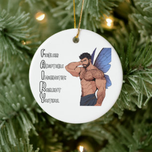 Ornement de fées masculines - FAIRY Acrostique