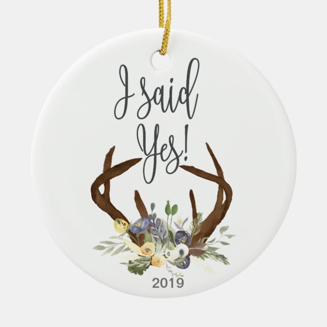 Ornement de fiançailles (Devant)