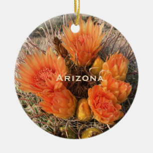 Ornement de fleur de fleur de baril Arizona