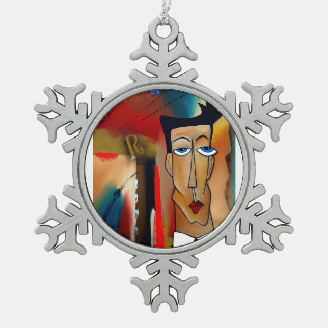 Ornement de flocon de neige (Devant)