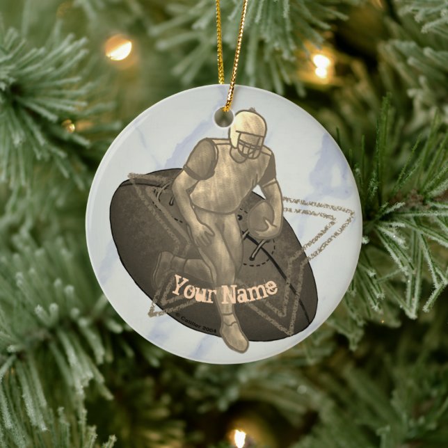 Ornement de football de touchdown (Arbre)