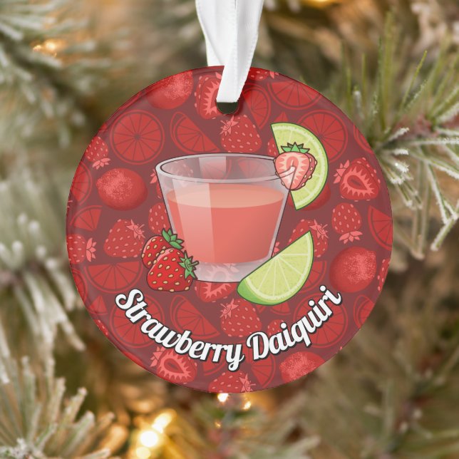 Ornement de fraises Daiquiri (Arbre)