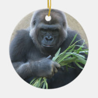 Ornement de gorille de Silverback