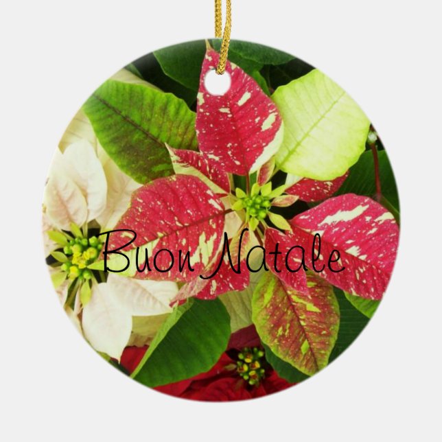 Ornement de GothicChicz Buon Natale (Devant)