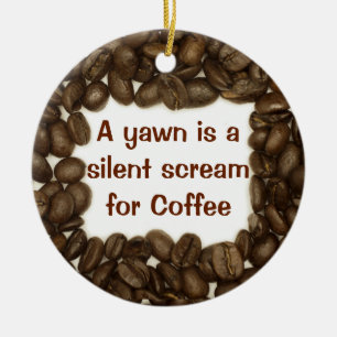 Ornement de grain de café