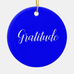 Ornement de gratitude