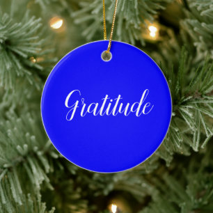 Ornement de gratitude
