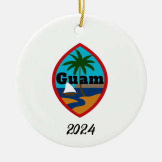 Ornement de Guam Seal 2024