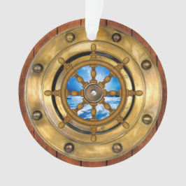 Ornement de hublot nautique