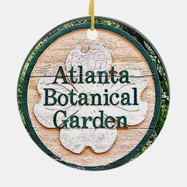 Ornement de jardin botanique d'Atlanta (Dos)