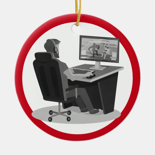 Ornement de jeu vidéo (Devant)