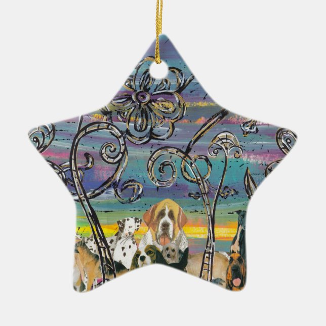 Ornement de jours de chienchien (Devant)