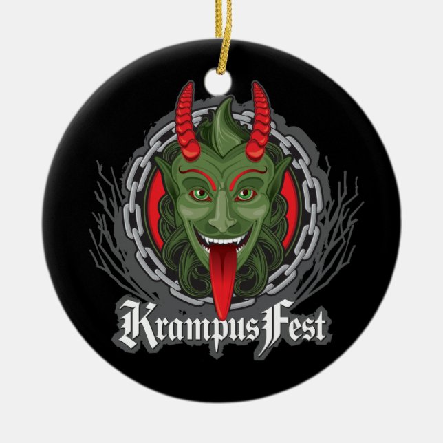 Ornement de Krampus (Devant)