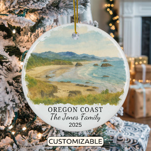 Ornement de la côte de l'Oregon, Oregon