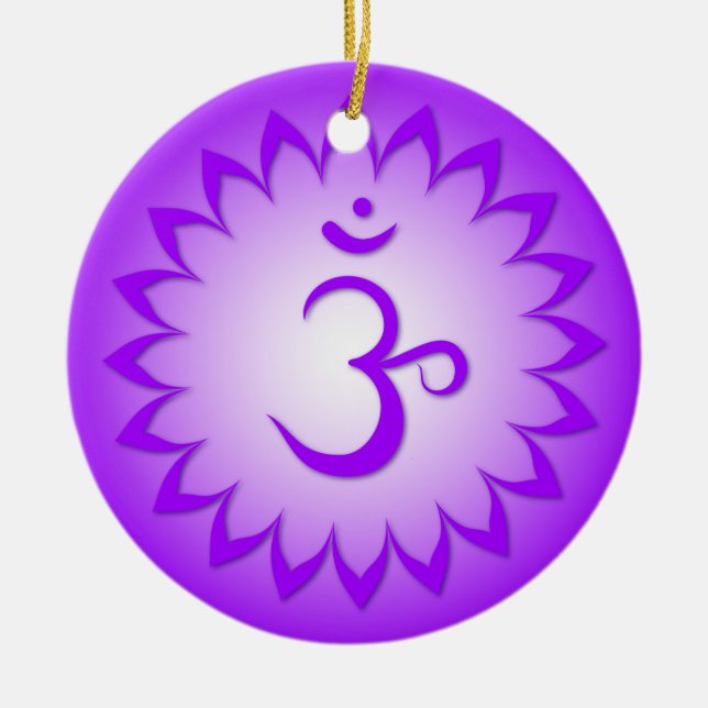 Ornement de la Couronne Chakra II (Devant)