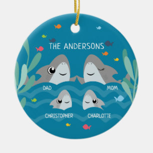 Ornement de la famille des requins
