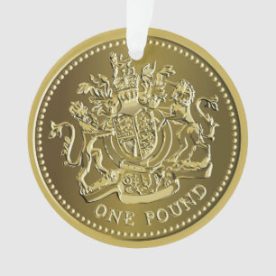 Ornement de la livre sterling