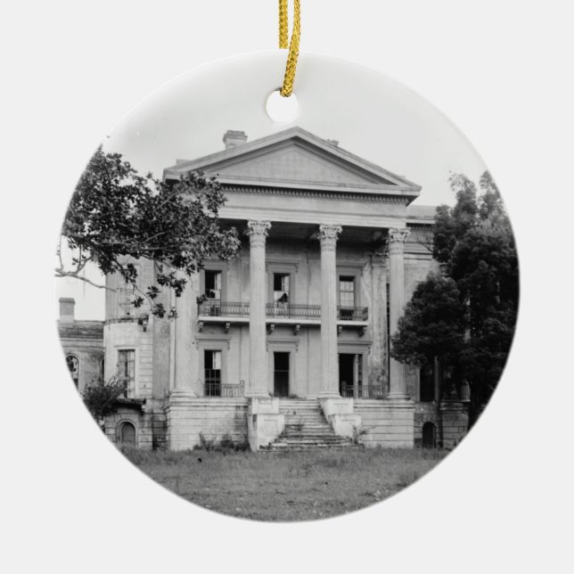 Ornement de la Louisiane de plantation de verger (Devant)