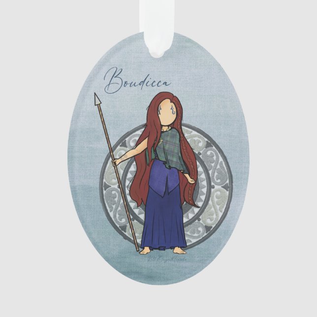 Ornement de la Reine Boudicca (devant)