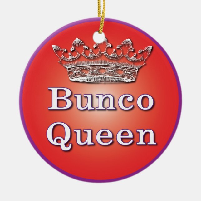Ornement de la Reine de Bunco (Devant)