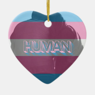 Ornement de la Trans Pride humaine