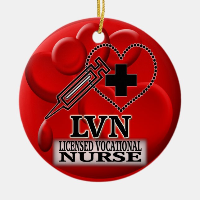 ORNEMENT DE LA VIE SANGUINE - INFIRMIÈRE PROFESSIO (Devant)