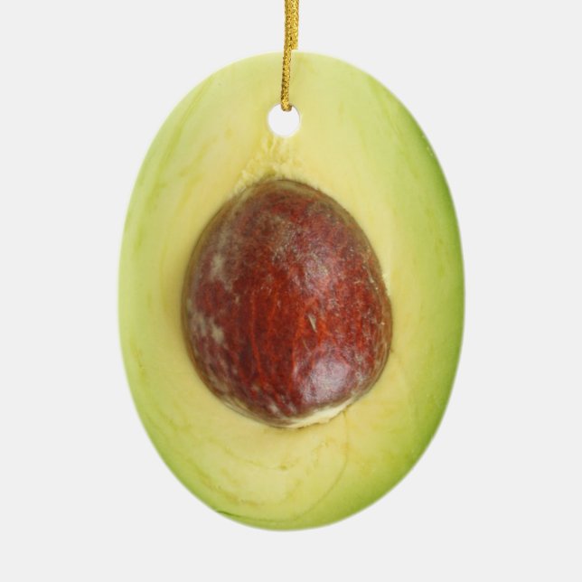 Ornement de l'Avocado Pit (Devant)