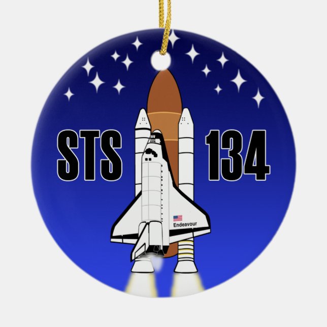 Ornement de l'effort STS-134 (Devant)