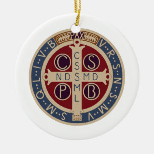 Ornement de médaille de St Benoît