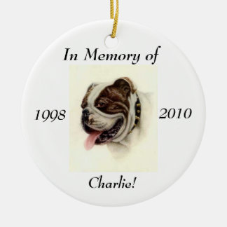 Ornement de mémoire pour votre animal familier