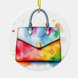 Ornement de monogramme de style luxueux