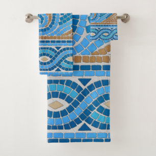 Ornement de mosaïque grecque