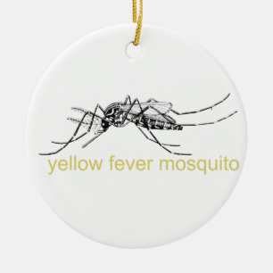 Ornement de moustique de fièvre jaune